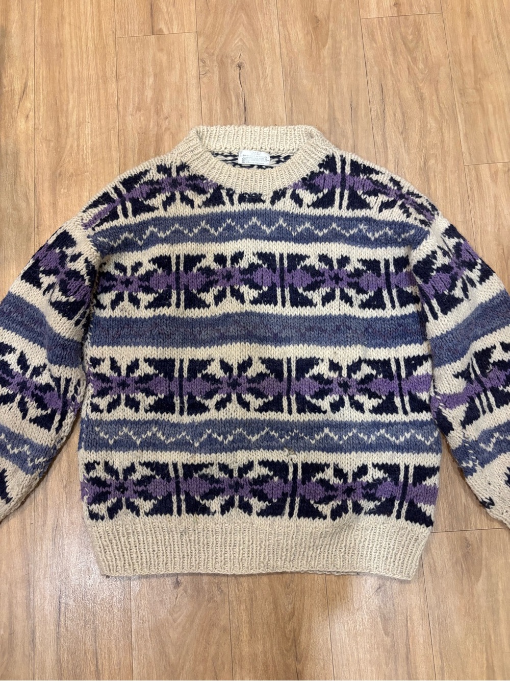 wool vintage 90s Otavalo sweater